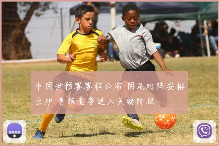 中国世预赛赛程公布 国足对阵安排出炉 晋级竞争进入关键阶段